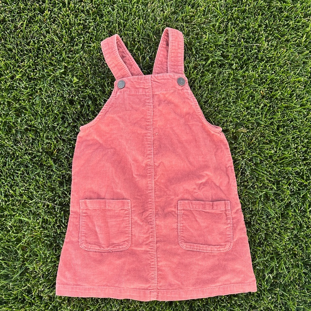 Old Navy Kids Pink Corduroy Overalls